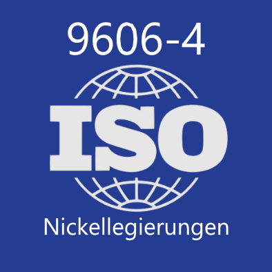 Logo für Schweißerprüfung nach ISO 9606-4 für Nickel und Nickellegierungen